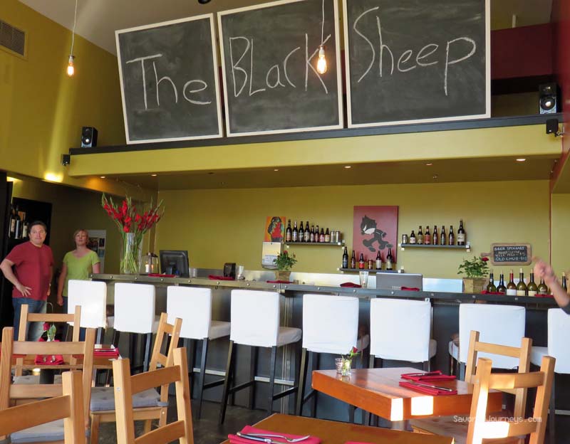 The Black Sheep restaurant in Santa Barbara