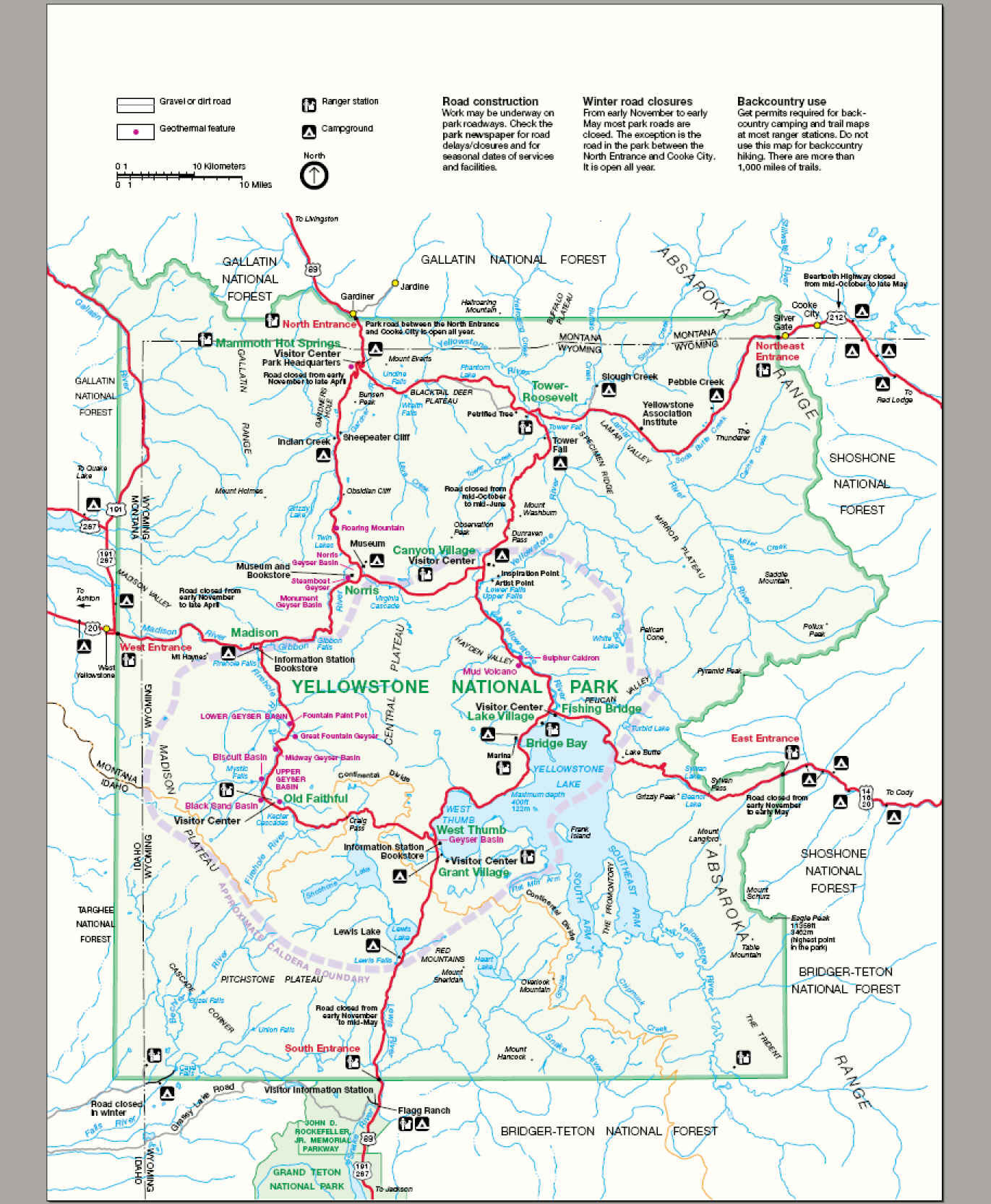 Ultimate Yellowstone National Park Itinerary & Guide (1-5 Days ...